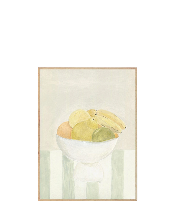Still life with Fruit Print 70Cm x 100Cm