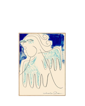 Guardian Angel Print 21Cm x 29.7Cm (A4)