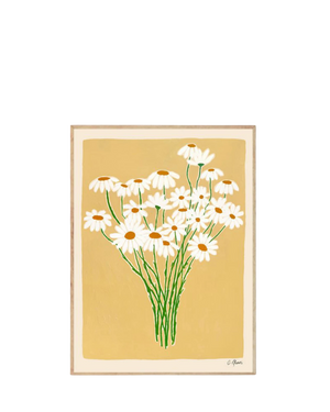 Daisies Print 50Cm x 70Cm