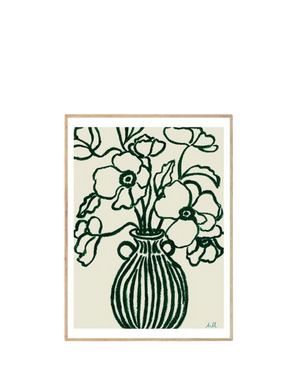 Poppy Studies III Print 21Cm x 29.7Cm (A4)