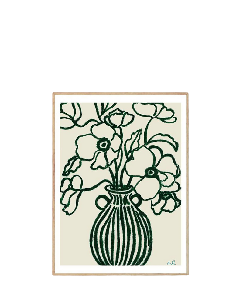 Poppy Studies III Print 30Cm x 40Cm