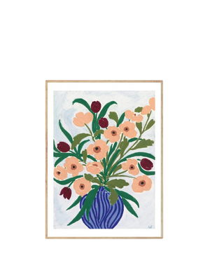 Cerulean Still Life Print 30Cm x 40Cm