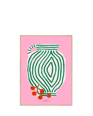 Vase and Currants Print 21Cm x 29.7Cm (A4)