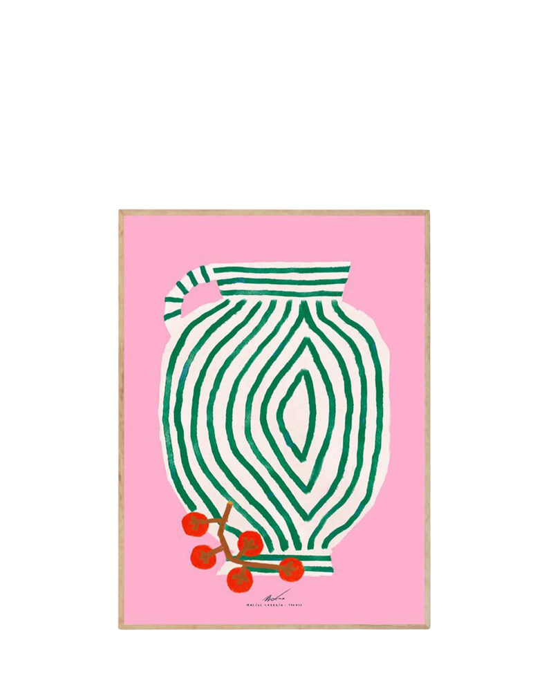 Vase and Currants Print 30Cm x 40Cm