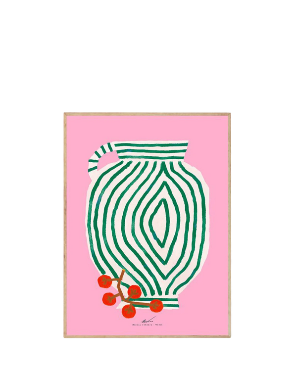 Vase and Currants Print 50Cm x 70Cm