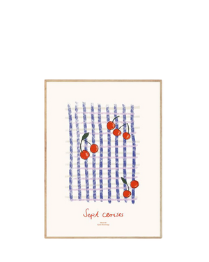 Sept Cerises Print 21Cm x 29.7Cm (A4)