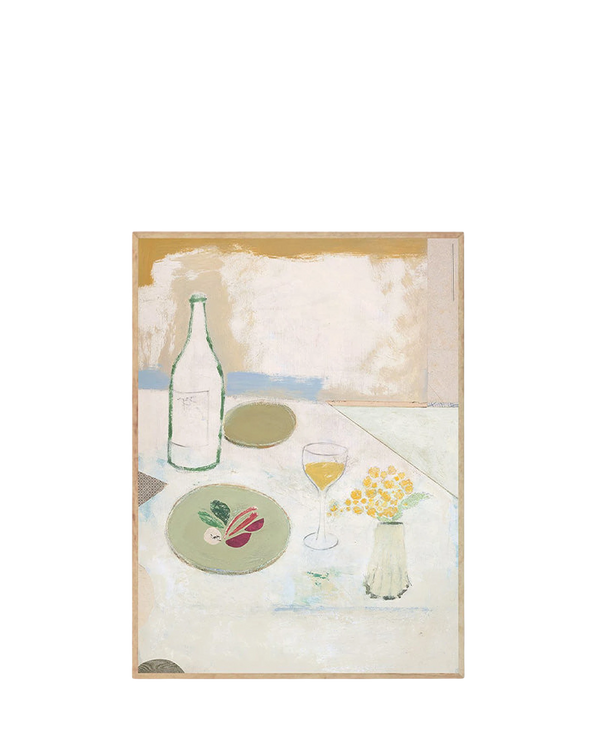 Fleurs Jaunes Print 30Cm x 40Cm