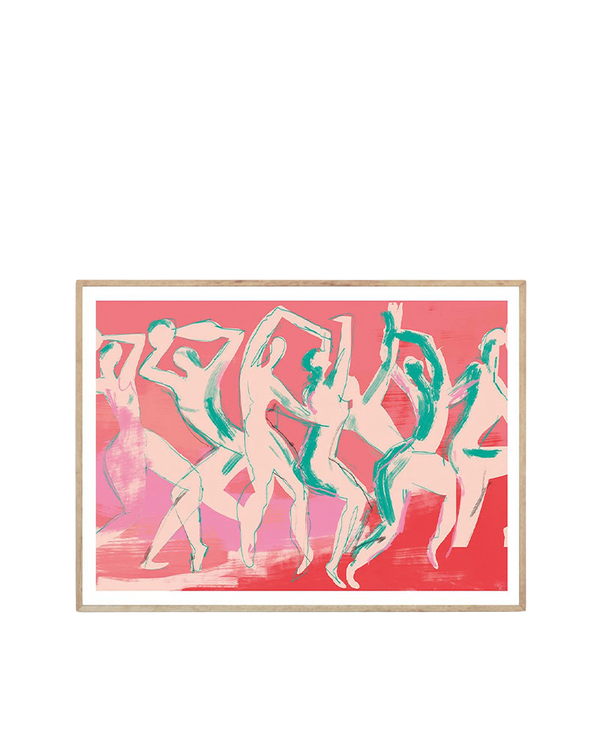 Dancing Print 50Cm x 70Cm