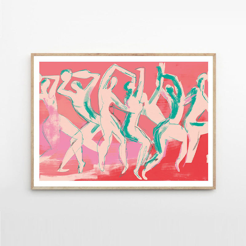 Dancing Print 70Cm x 100Cm