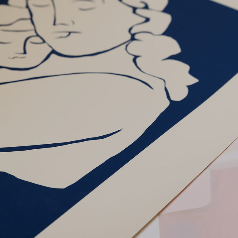 Woman with Child Print 21Cm x 29.7Cm (A4)