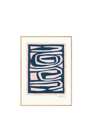 Flowing Print 50Cm x 70Cm