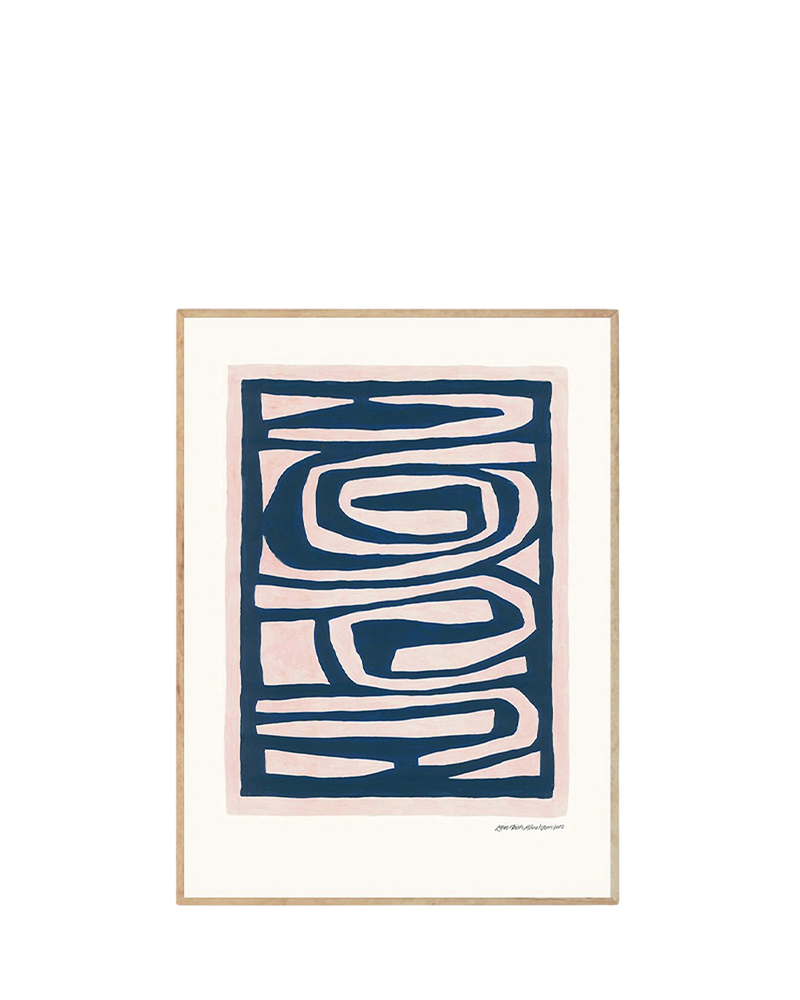 Flowing Print 50Cm x 70Cm