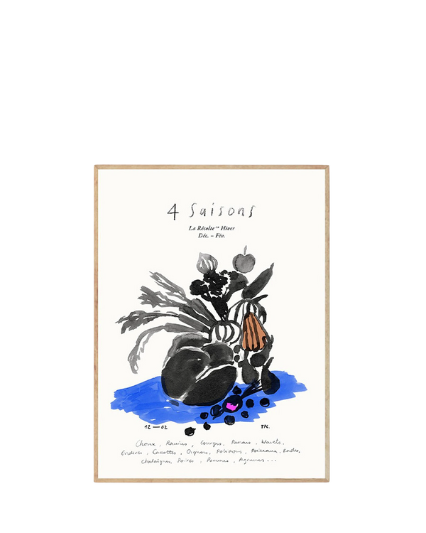 L’Hiver Print 50Cm x 70Cm