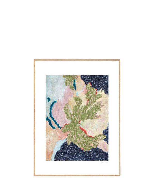 Little Green Print 100Cm x 140Cm