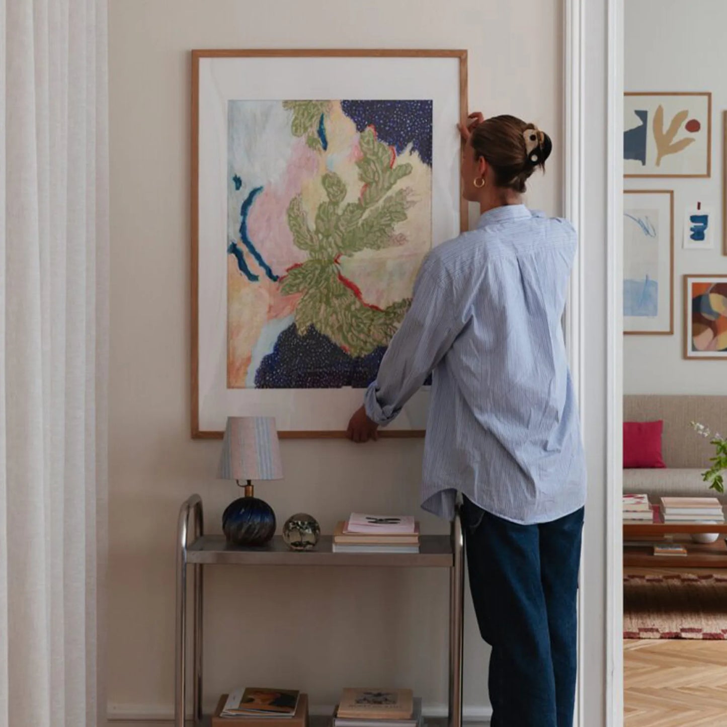 Little Green Print 70Cm X 100Cm
