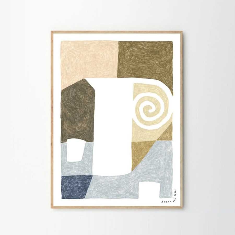 Taking a Break Print 30Cm x 40Cm
