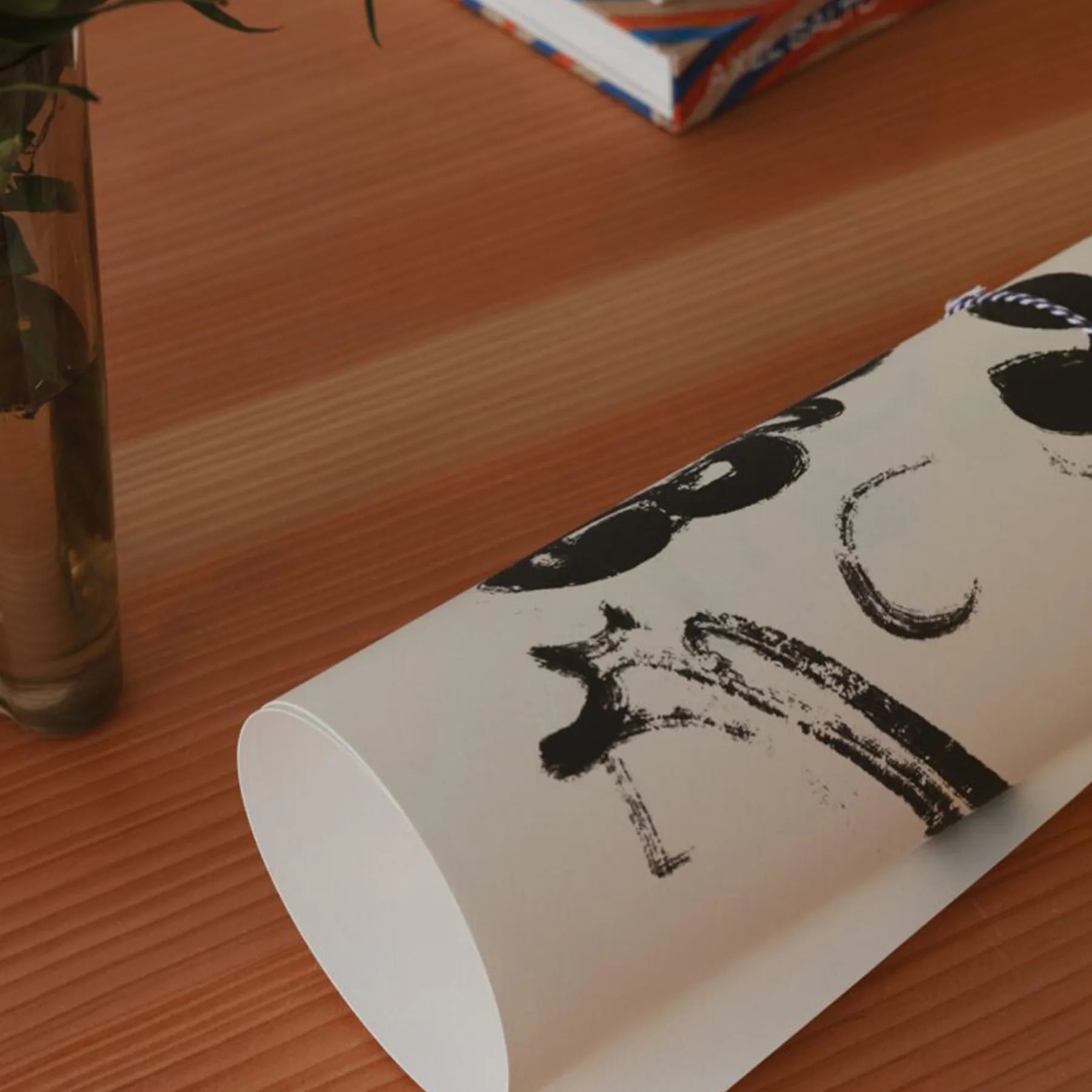 Mujer flor Print 50Cm x 70Cm