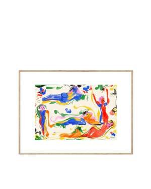 Un dia en el parque Print 21Cm x 29.7Cm (A4)