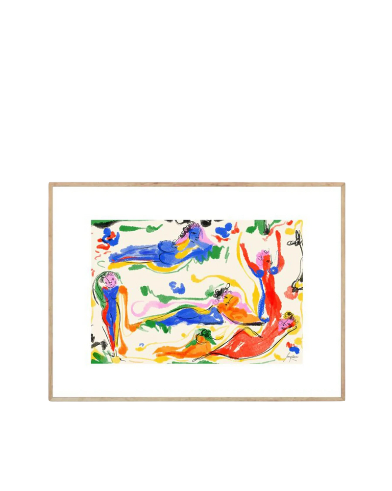 Un dia en el parque Print 21Cm x 29.7Cm (A4)