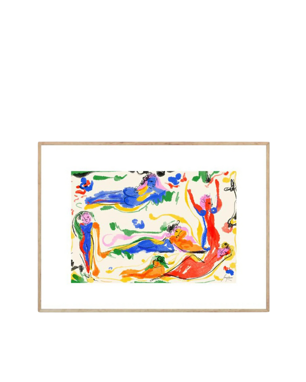 Un dia en el parque Print 30Cm x 40Cm