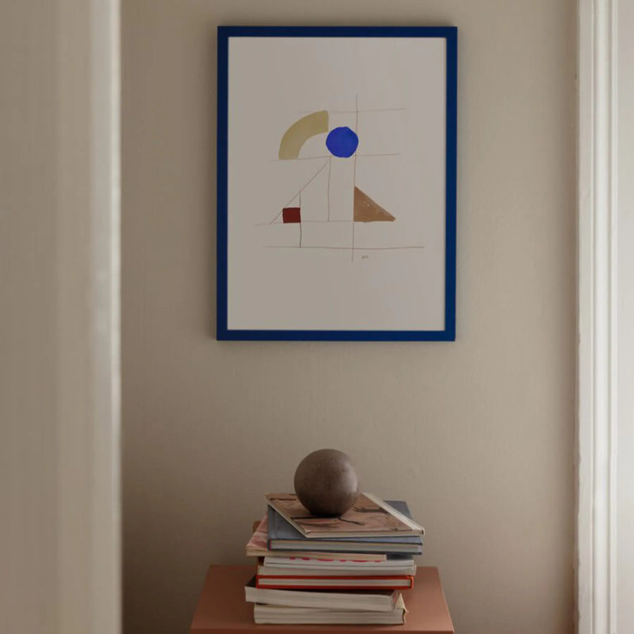 The Blue Dot Print 21Cm X 29.7Cm (A4)