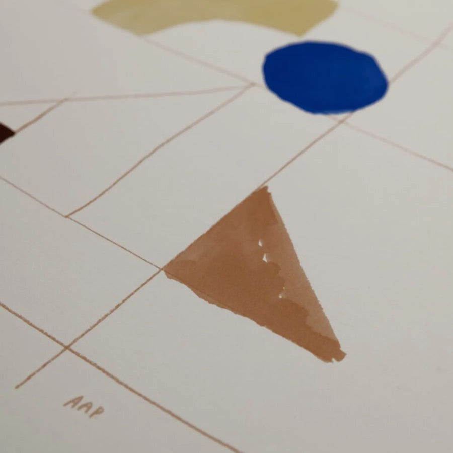 The Blue Dot Print 21Cm X 29.7Cm (A4)