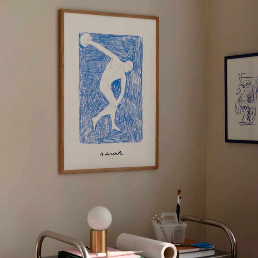The Athlete Print 50Cm X 70Cm