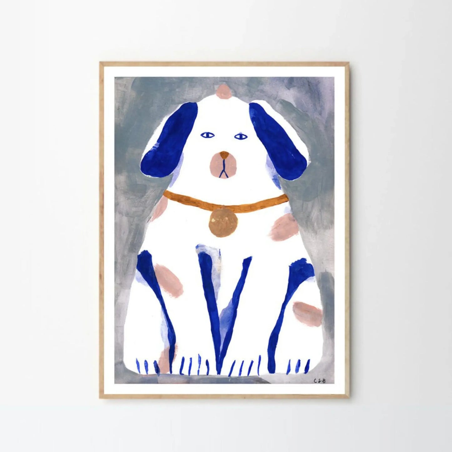 Guardian Dog Print 50Cm x 70Cm