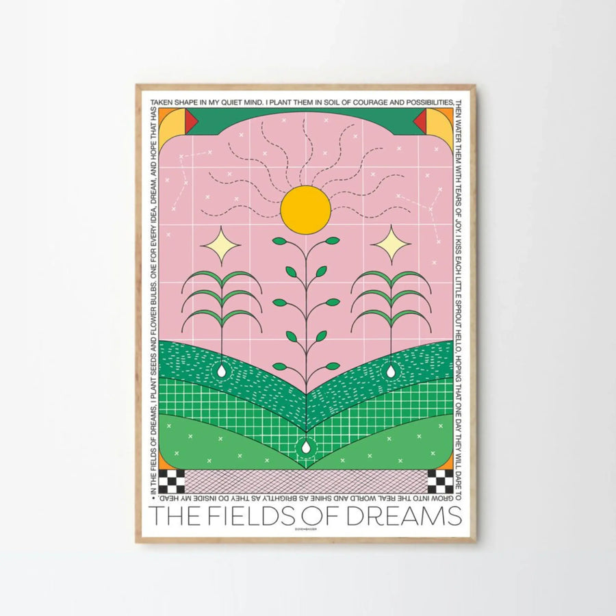 The Fields of Dreams Print 70Cm x 100Cm
