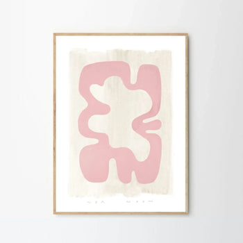 Hommage au Rose Print 21Cm x 29.7Cm (A4)