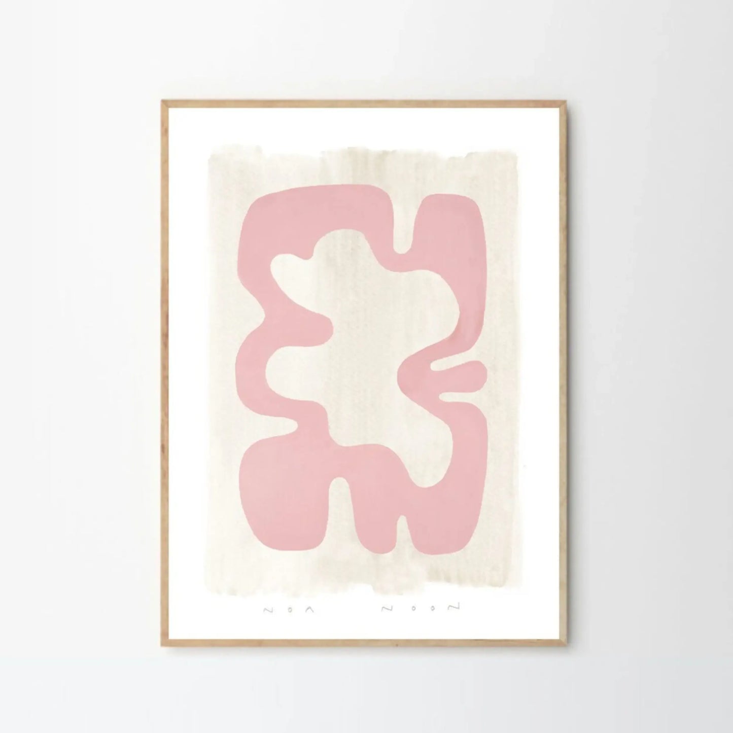 Hommage au Rose Print 30Cm x 40Cm