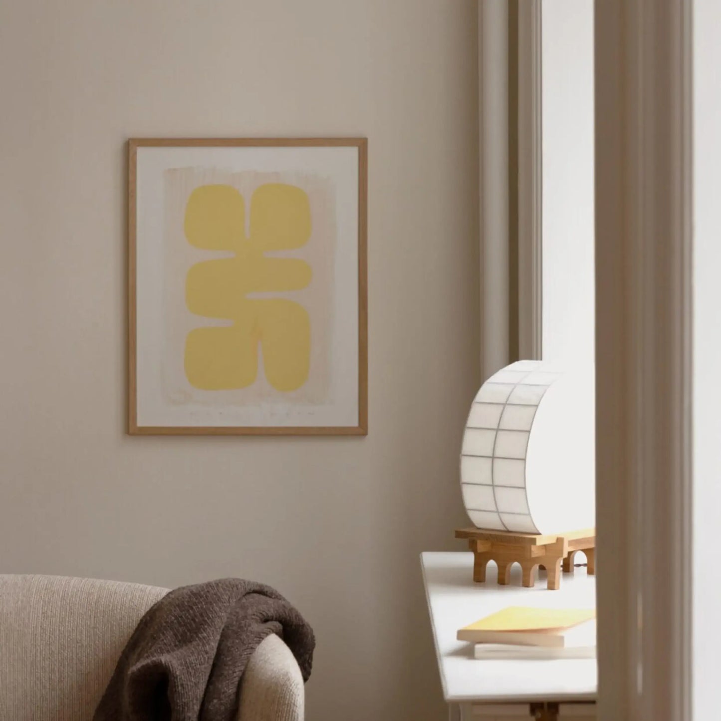 Hommage à la Lumière Print 70Cm x 100Cm