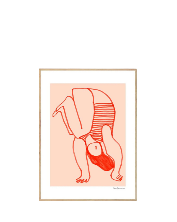 Upside Down Print 30Cm x 40Cm