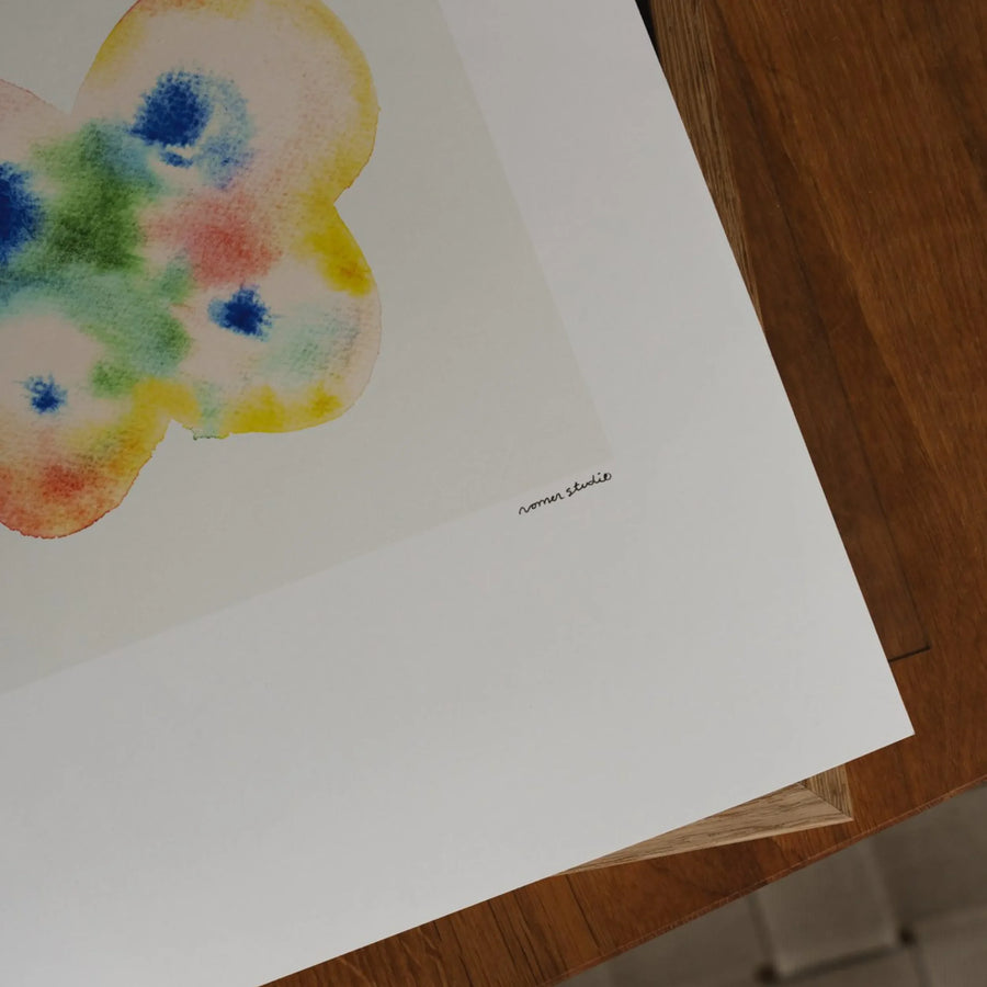 Papillon No. 2 Print 21cm x 29.7cm (A4)