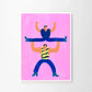 I will super carry You Print 21cm x 29.7cm (A4)