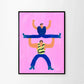 I will super carry You Print 21cm x 29.7cm (A4)