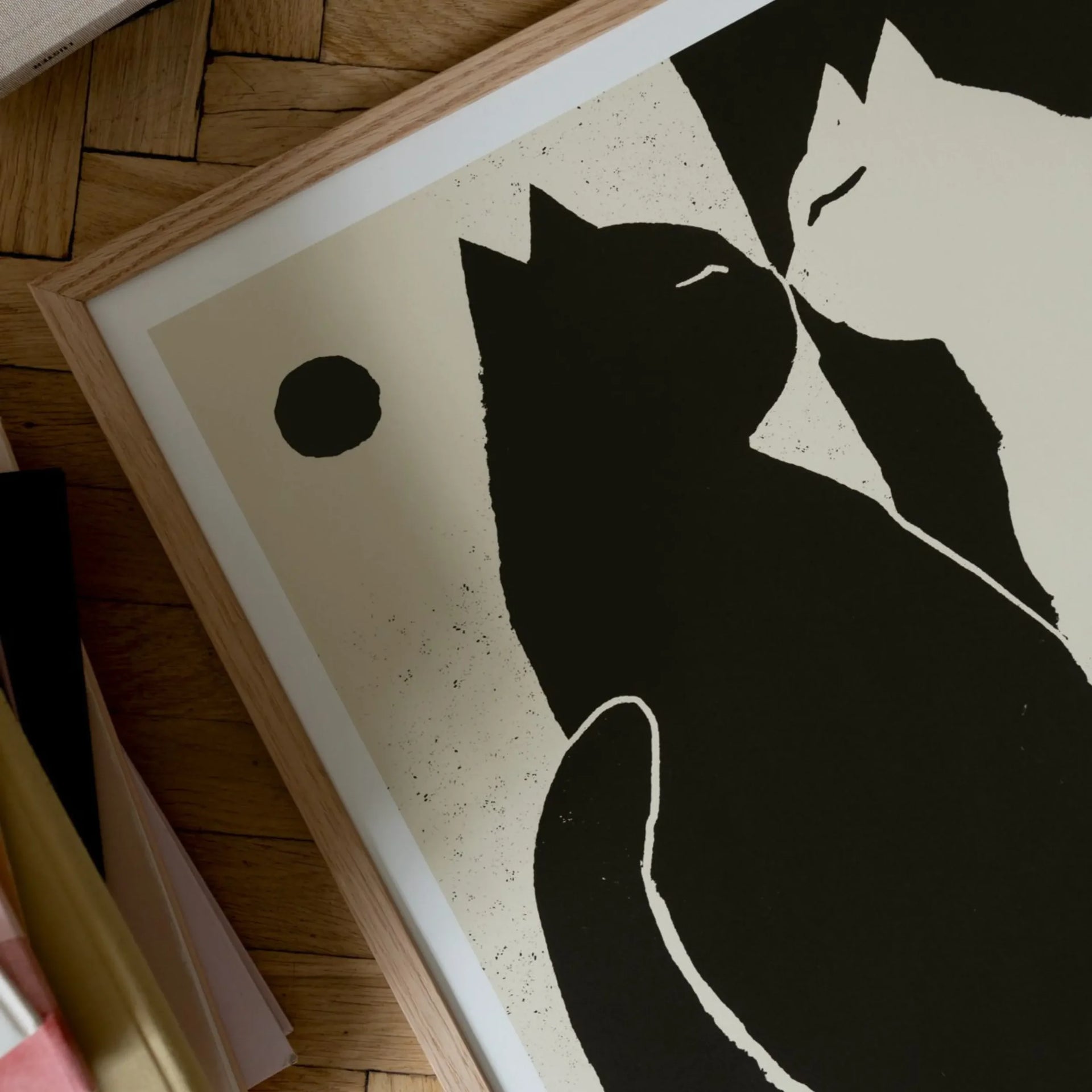 You and Me Print 70cm x 70cm