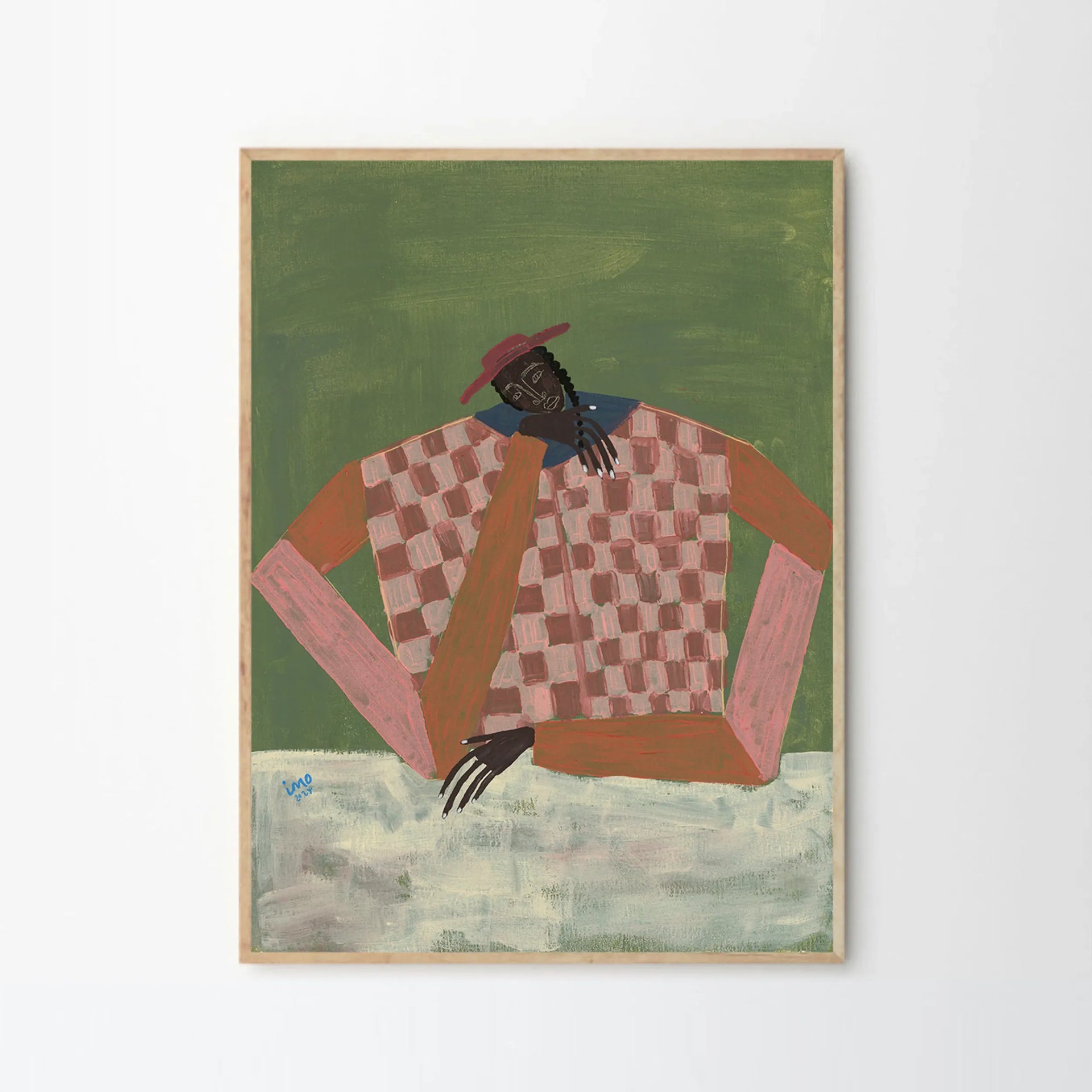 In My Head Print - 100cm x 140cm