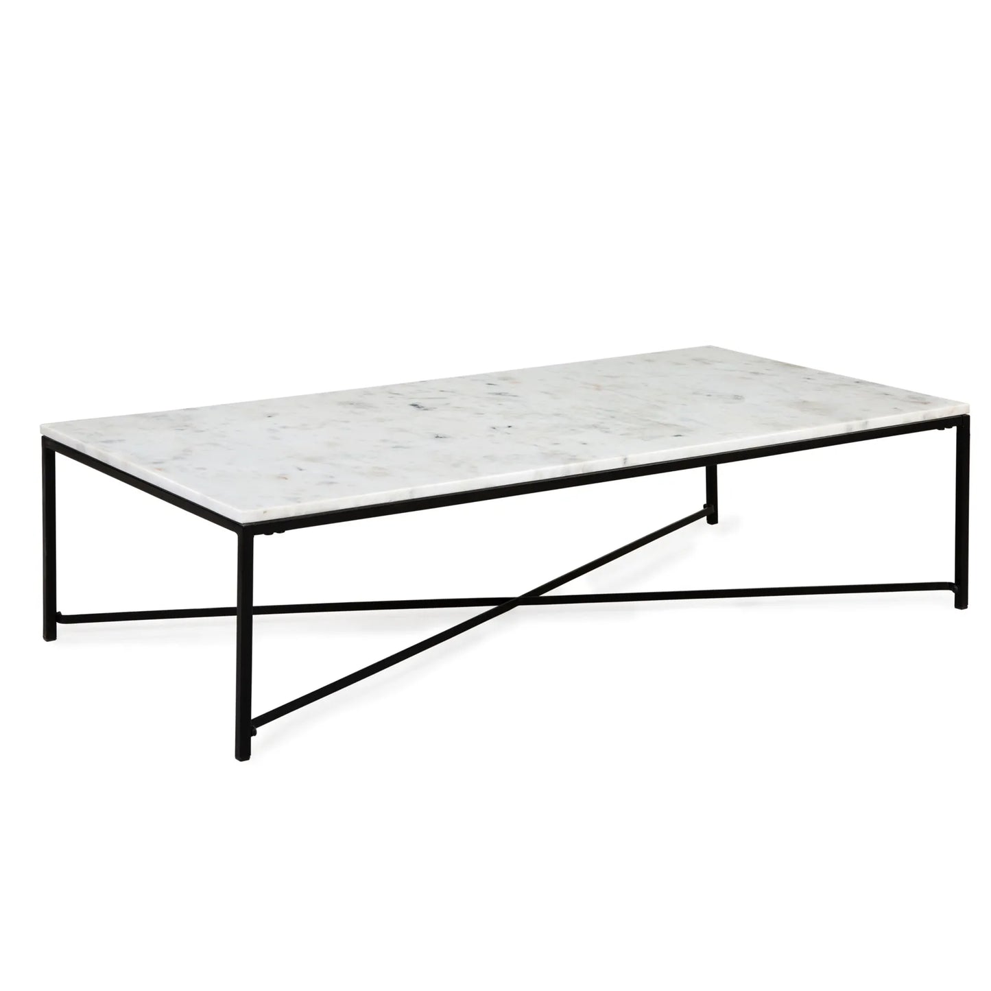 Luxe Marble Coffee Table Large - White