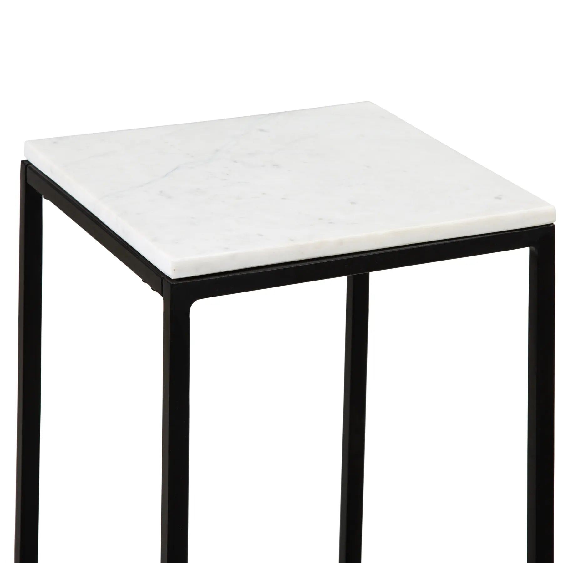 Buy Luxe Marble Side Table White by Ode Design online RJ Living