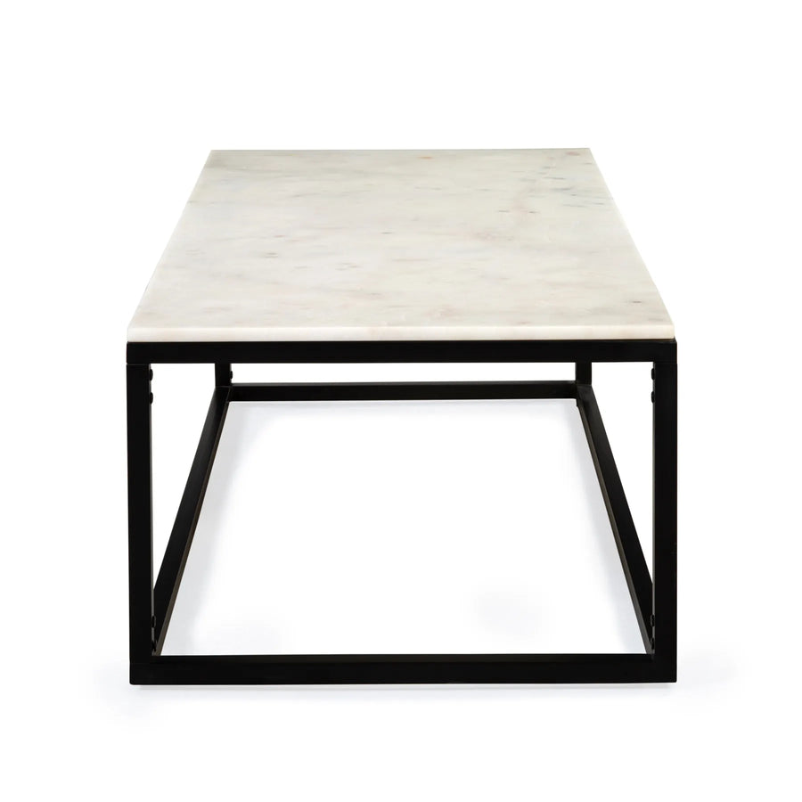 Sculpt Coffee Table - White Marble