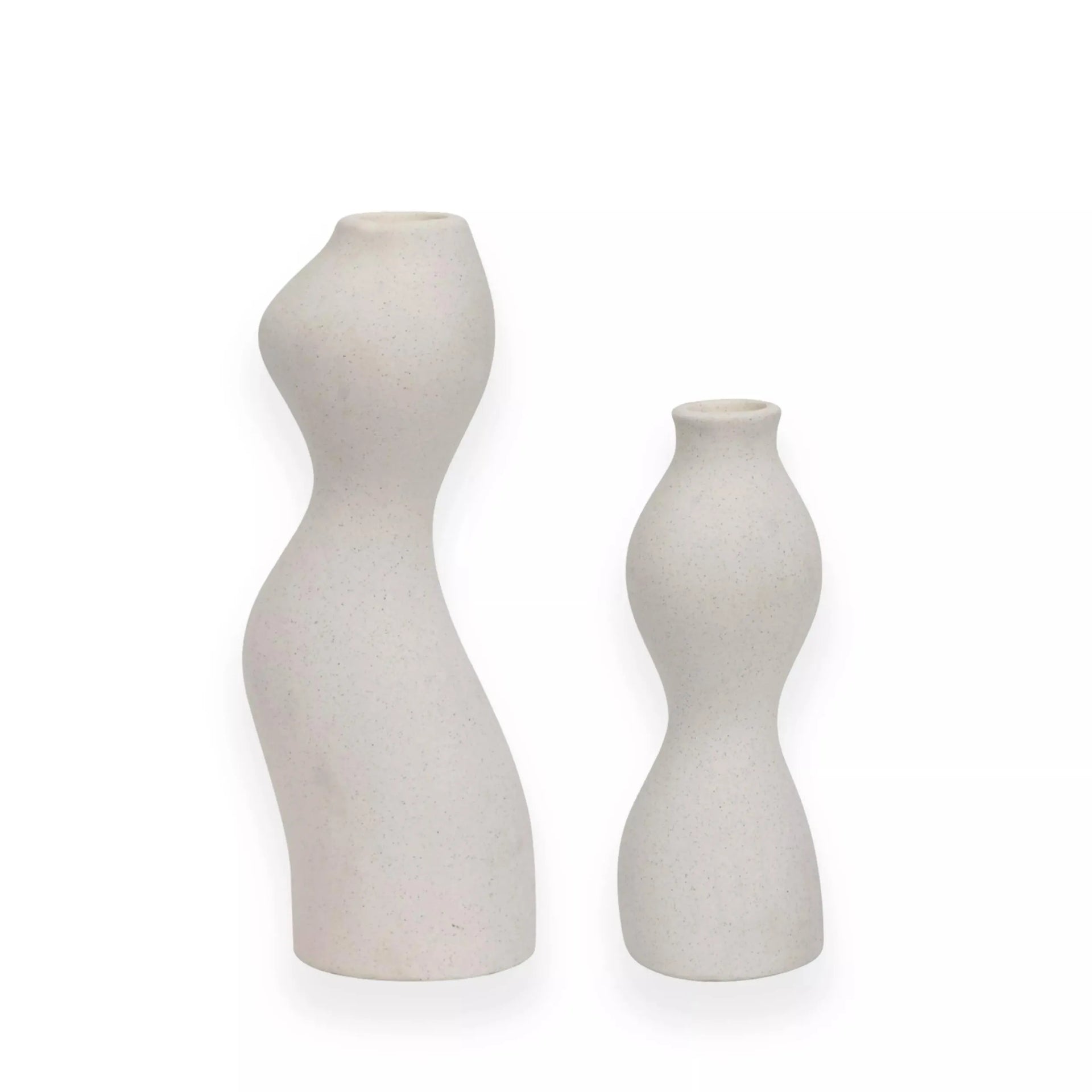 Aylar Candle Holder Set - Cream