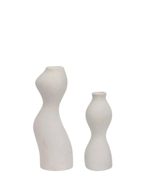 Aylar Candle Holder Set - Cream