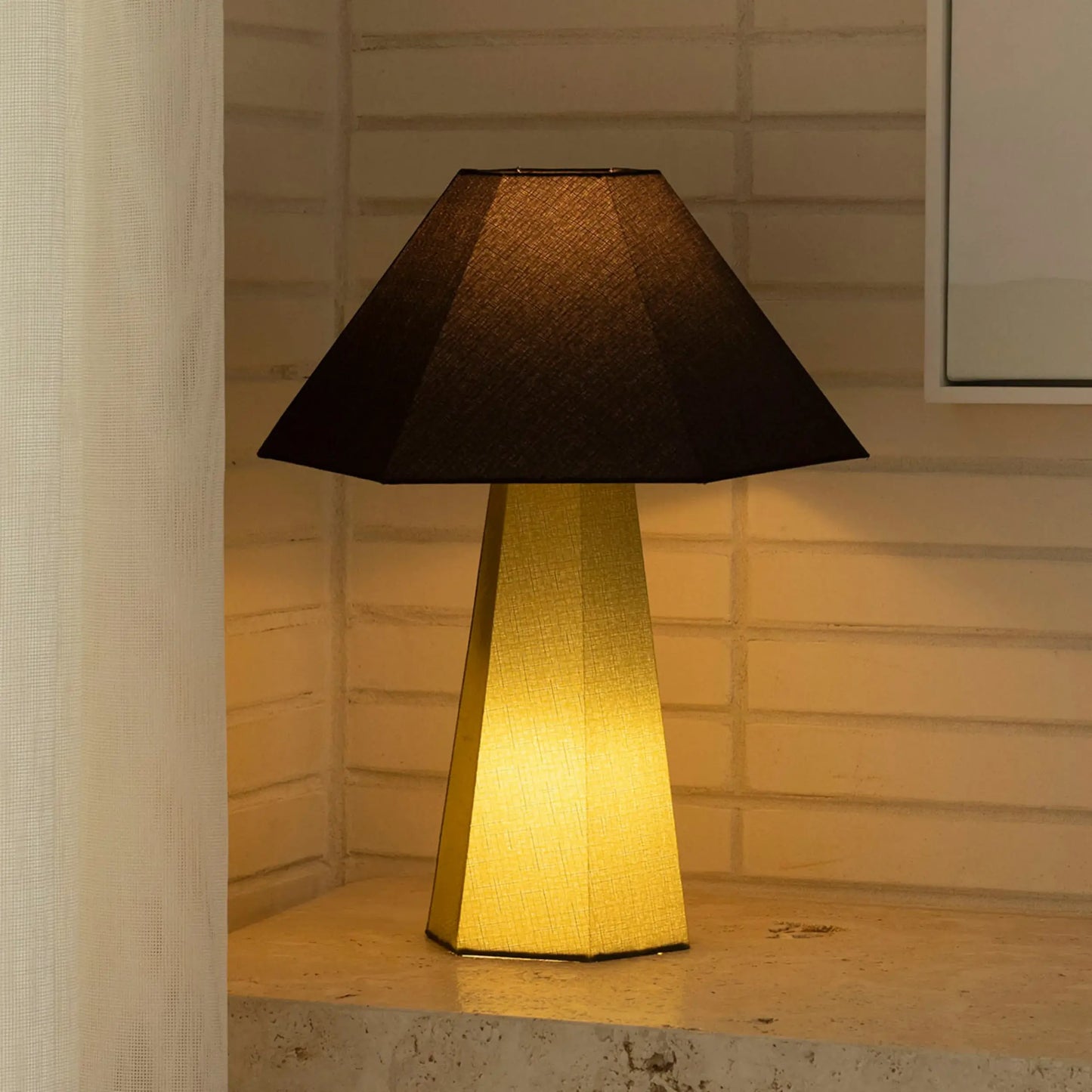 Blake Table Lamp - Noir Olive