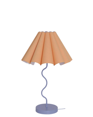 Cora Table Lamp - Tropical Peach / Purple
