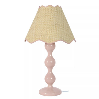 Evie Table Lamp - Blush