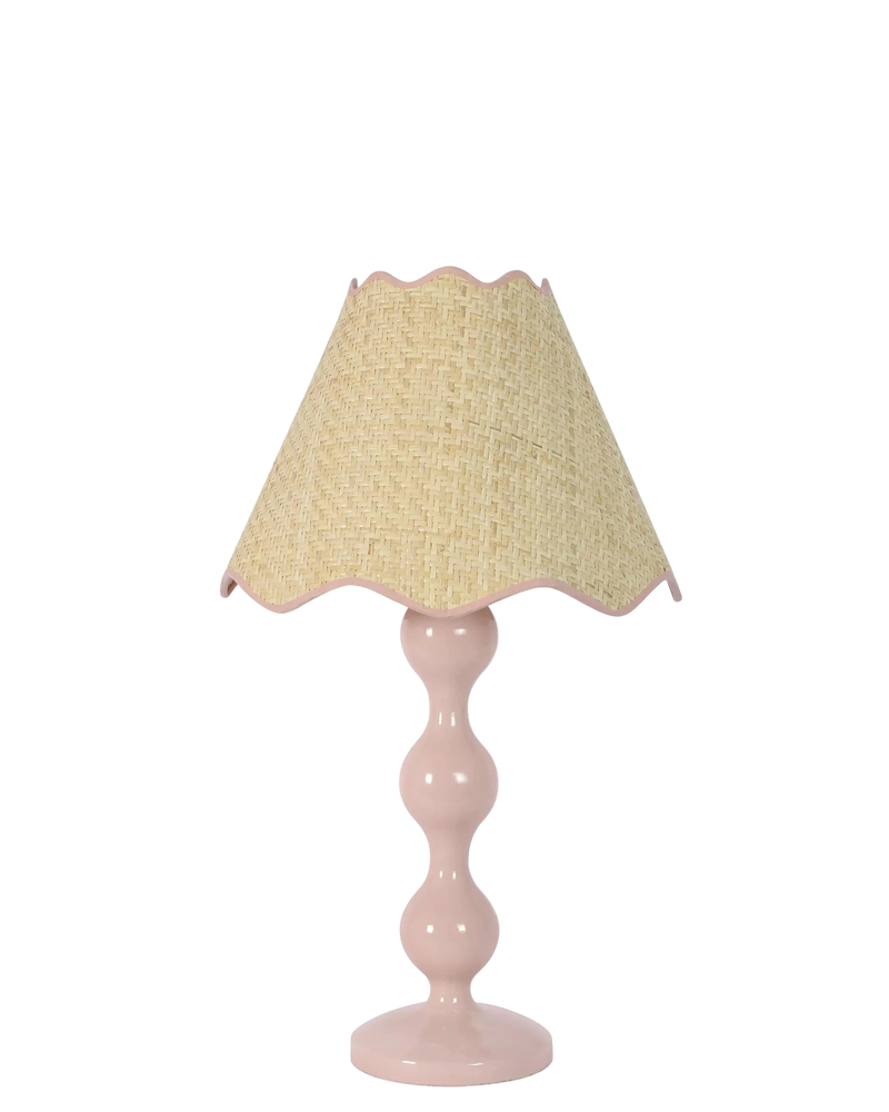 Evie Table Lamp - Blush