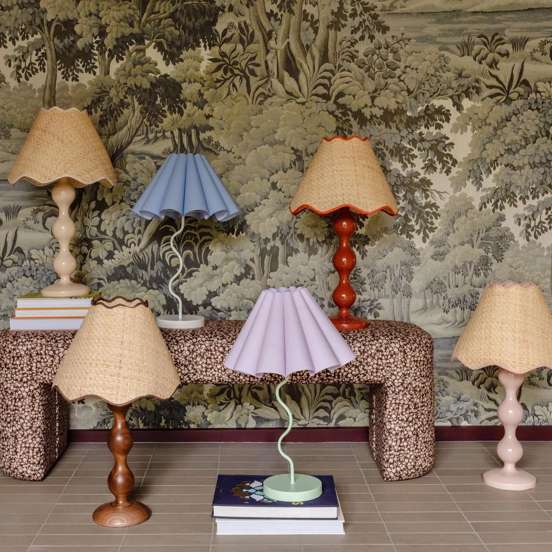 Evie Table Lamp - Blush