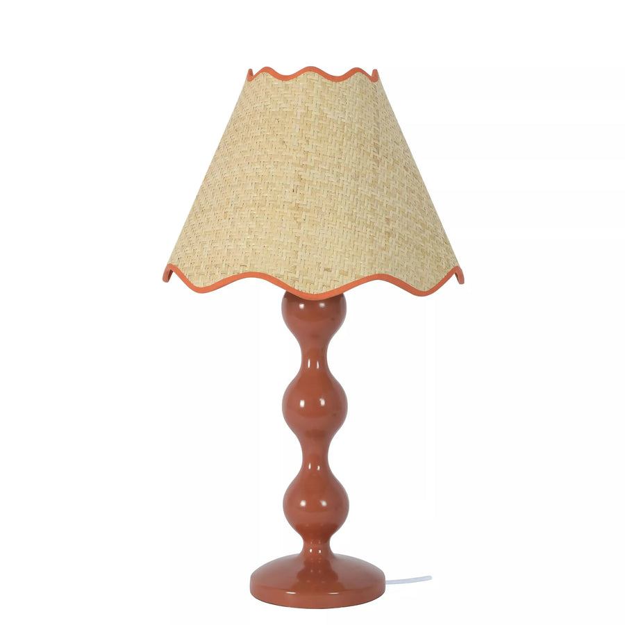 Evie Table Lamp - Cherry