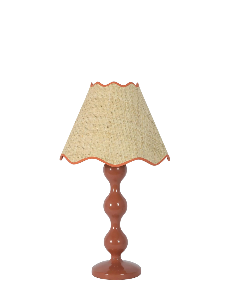 Evie Table Lamp - Cherry